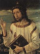 Giovanni Bellini Christ's Blessing oil painting artist